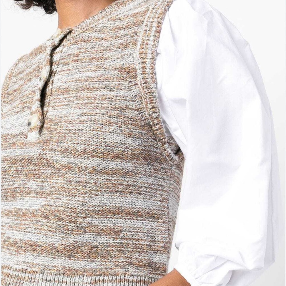 VERONICA BEARD size Small, knit vest shirt